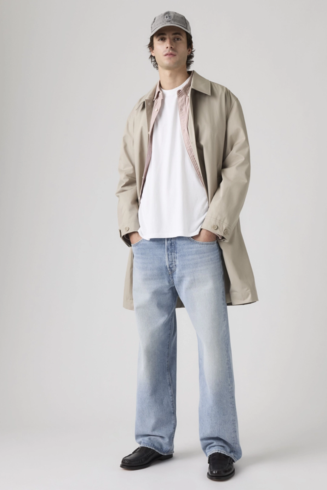Levi's Jean 501 Loose - Homme - Noir / Big Wheels - 40X32