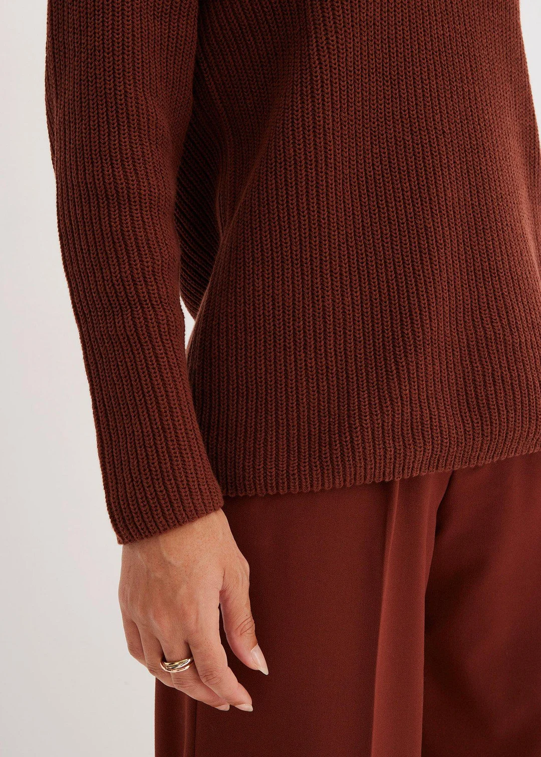 Pull côtelé 100% coton - 3