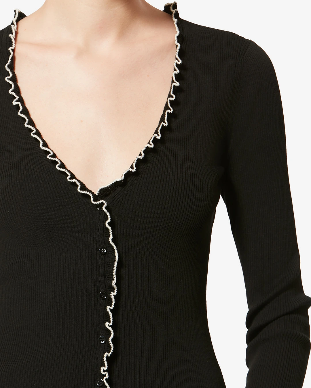 Cardigan Izae - Femme - Écru - Taille 42 - 2
