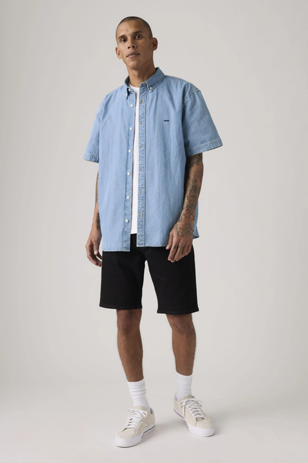 Levi's Short Standard 405 - Homme - Bleu / Medium Score Short - 31X10