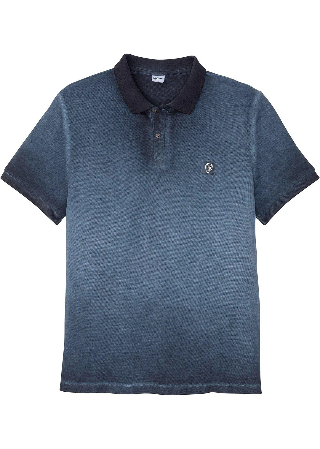 Polo piqué aspect délavé