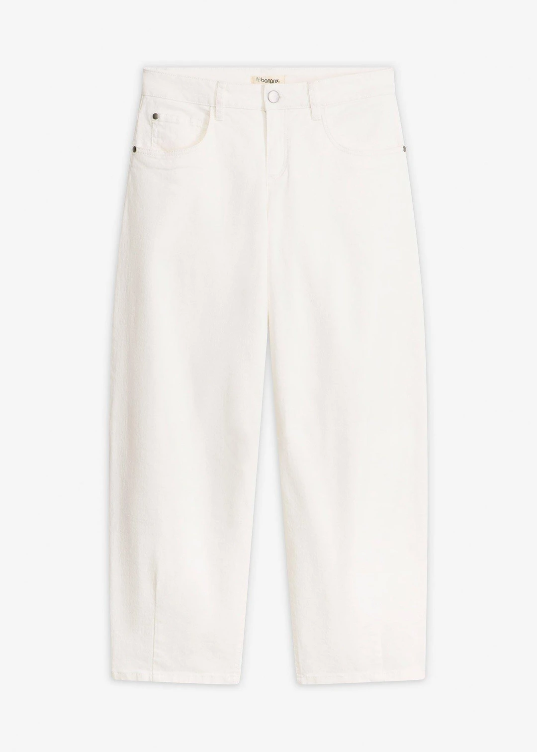 Pantalon en twill de coton extensible