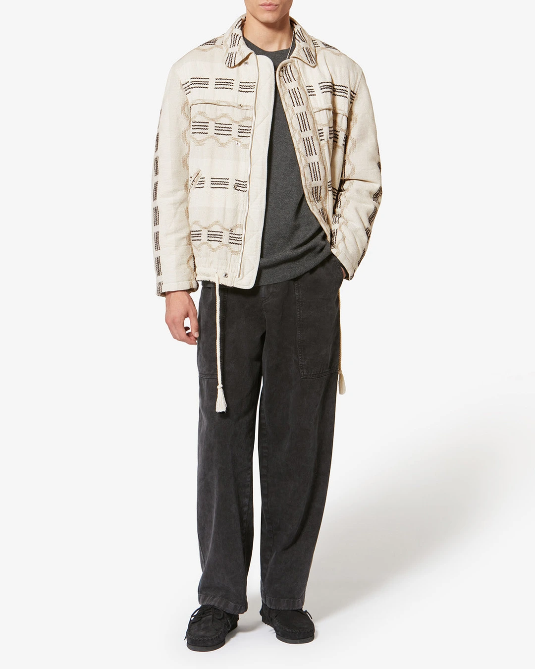 Veste Deyis - Homme - Écru - Taille XL - 4