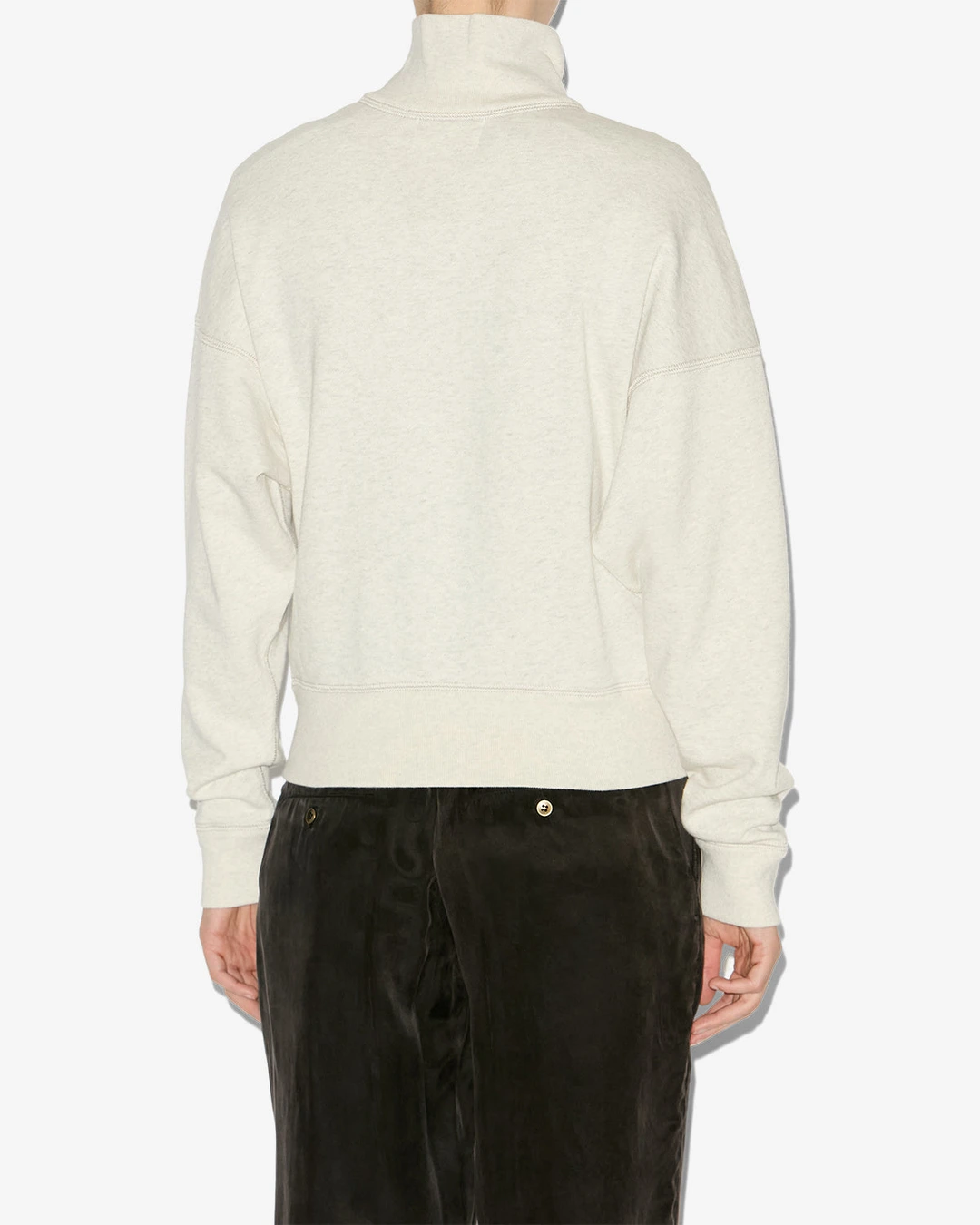 Sweatshirt Ross - Femme - Noir Délavé - Taille 36 - Marant Étoile - 6