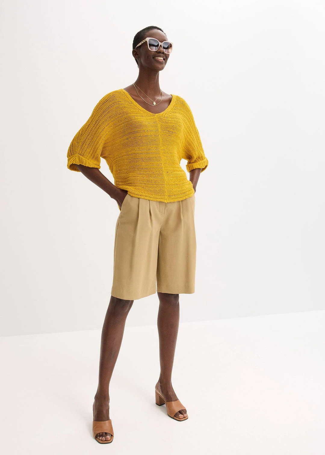 Pull en maille ajourée - 2