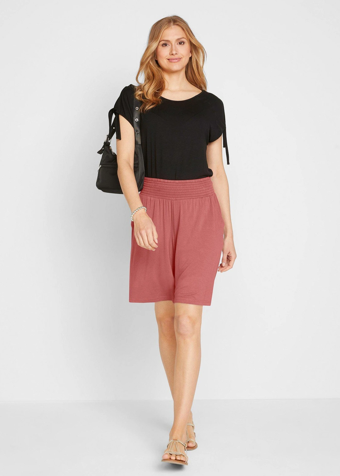 Bermuda en jersey viscose