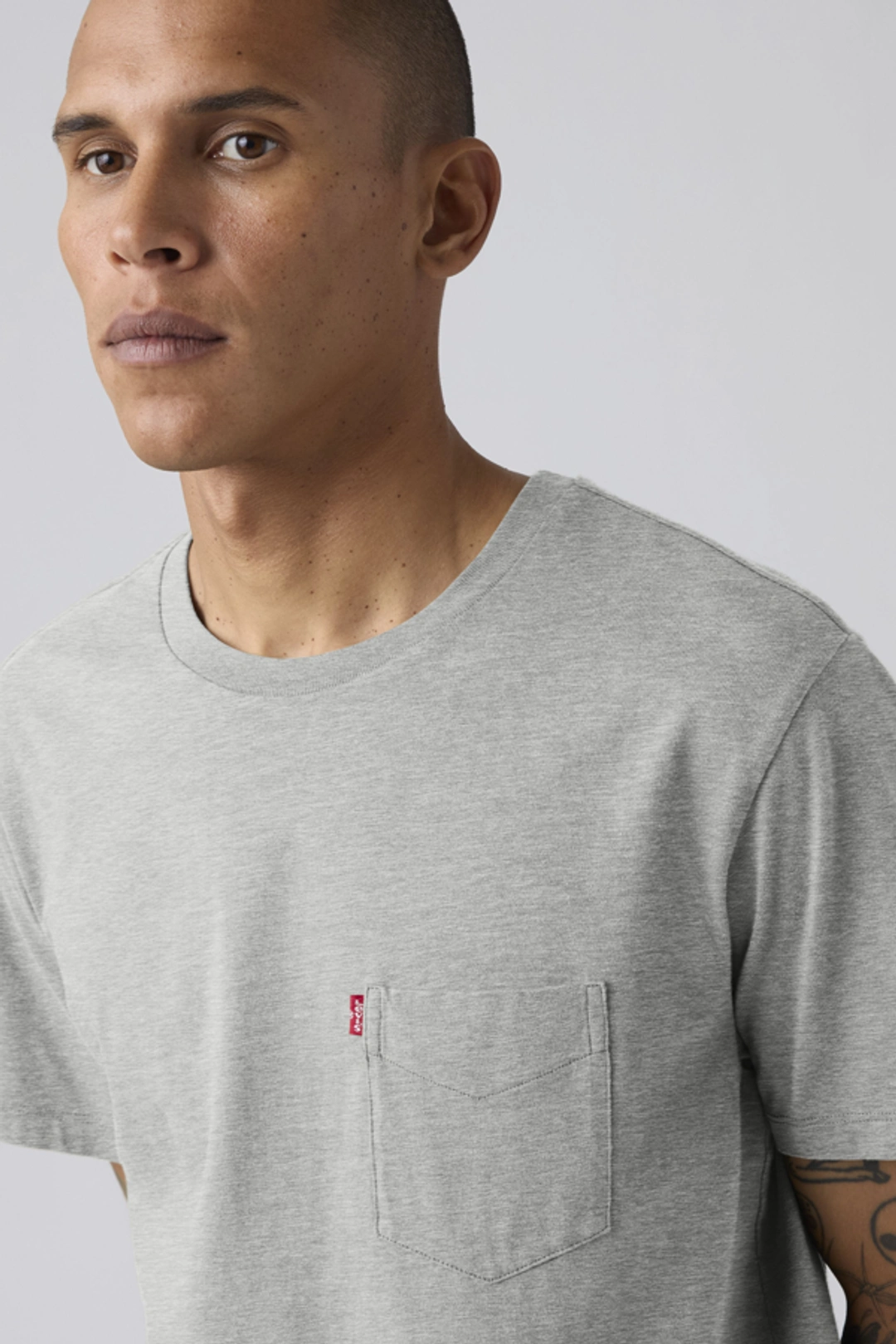 Levi's T Shirt À Poche Classic - Homme - Noir / Mineral Black - XS - 2