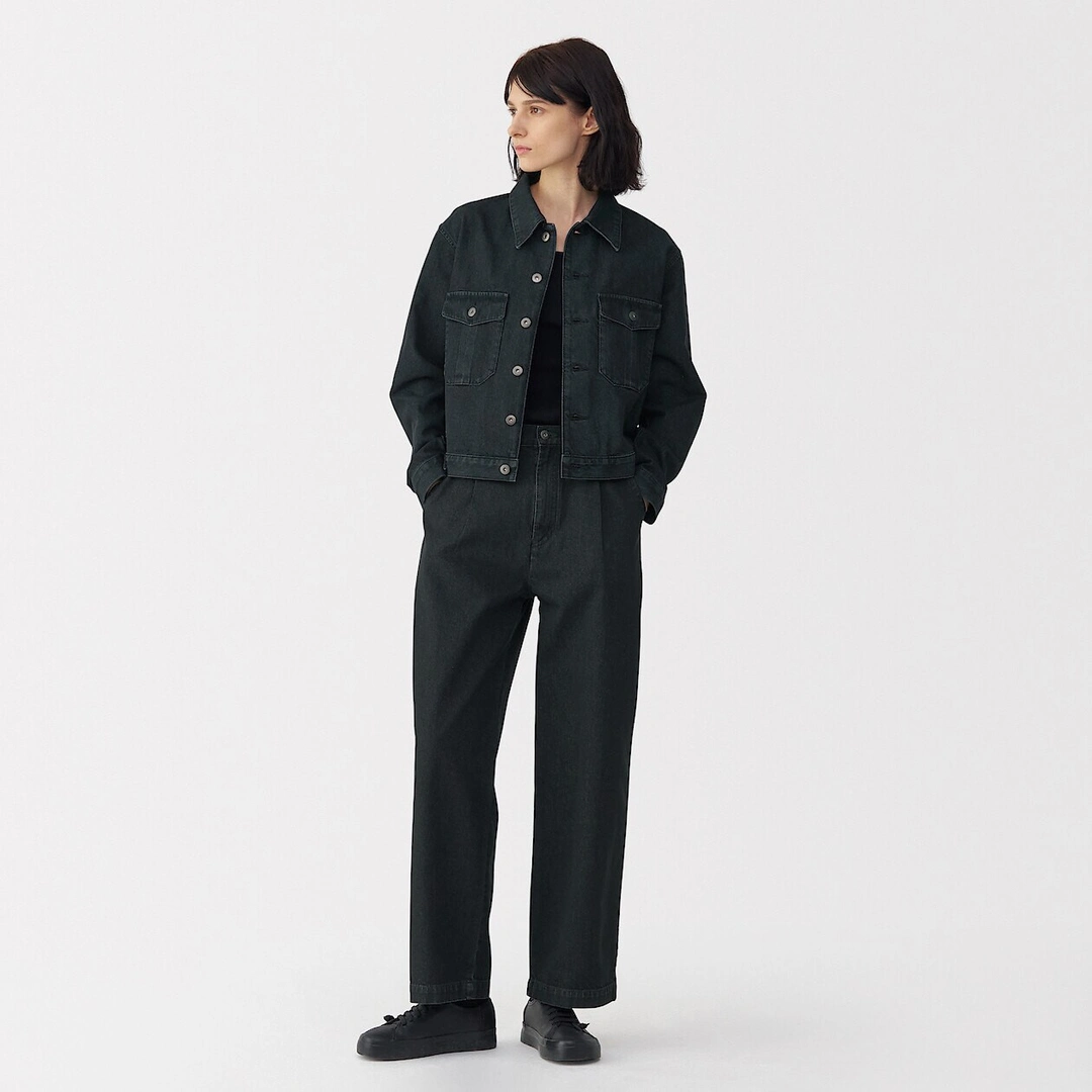 Jeans en washi et denim pour femme