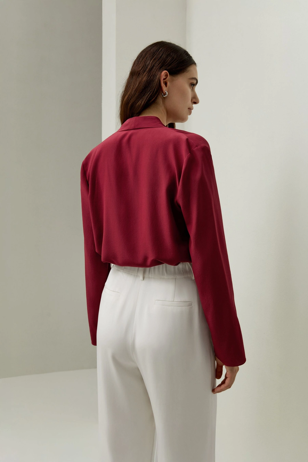 LILYSILK Chemisiers Soie Léger Mais Durable Soie De Haute Qualité Facile À Assortir S'Accorde Avec N'Importe Quelle Tenue Or Pâle L