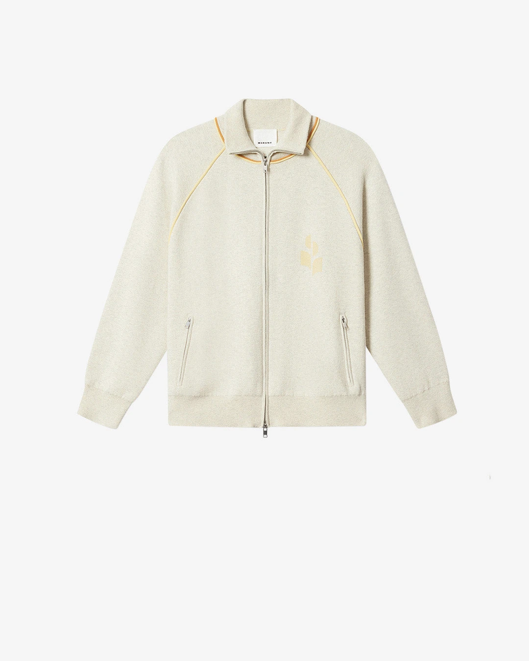 Cardigan Sergio - Homme - Gris Clair-jaune Clair - Taille XL
