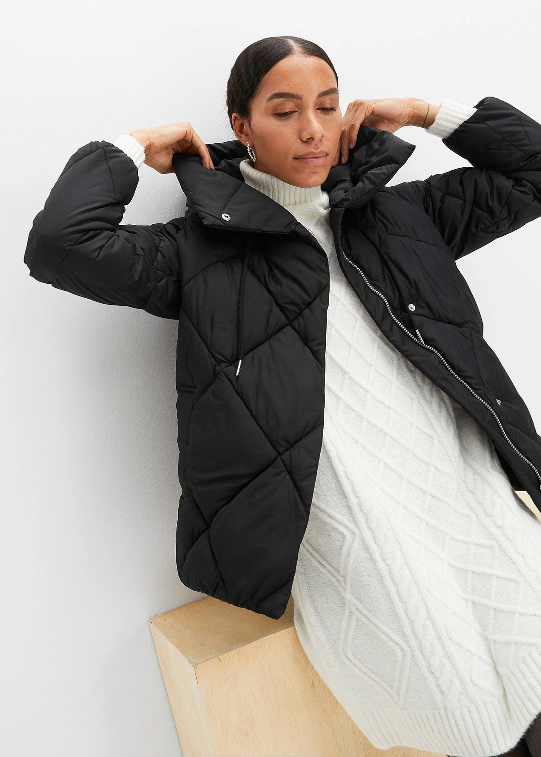 Veste matelassée à capuche