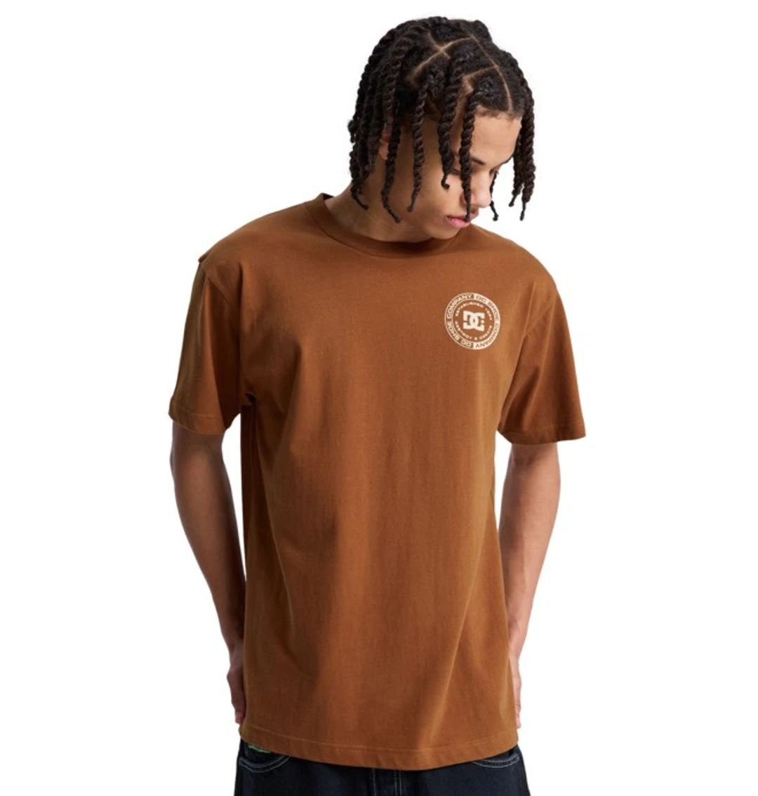 Corpo Fb - T-shirt à manches courtes Marron Homme