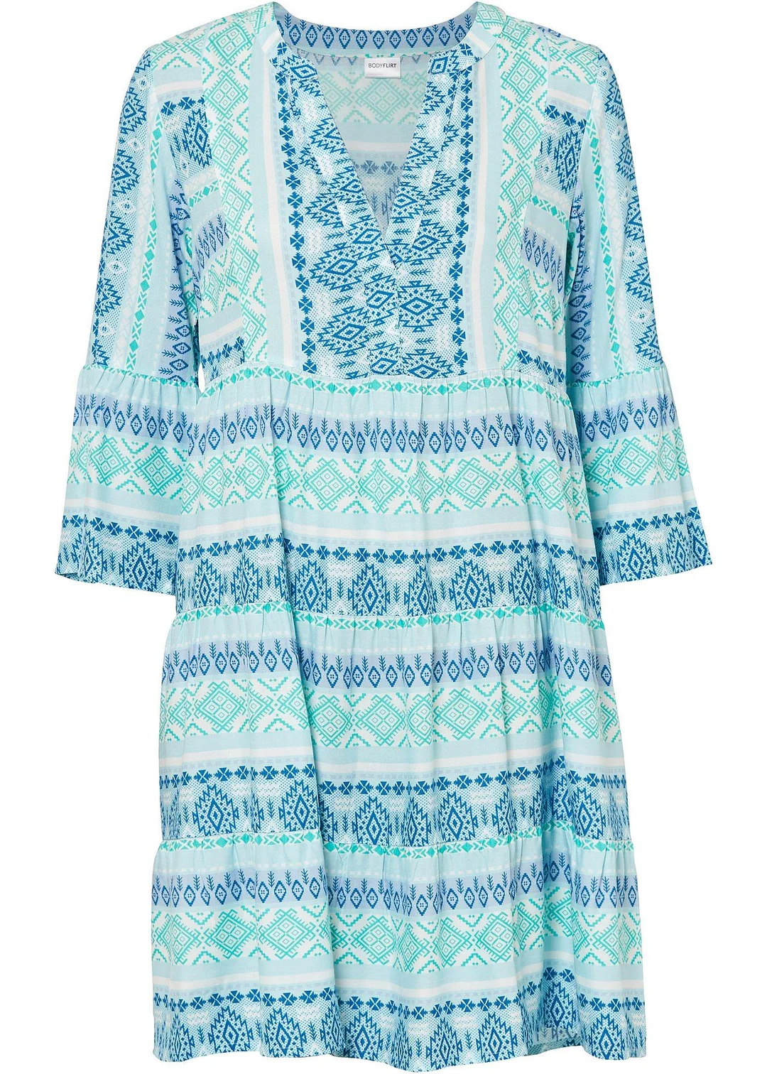 Robe-tunique en viscose fluide