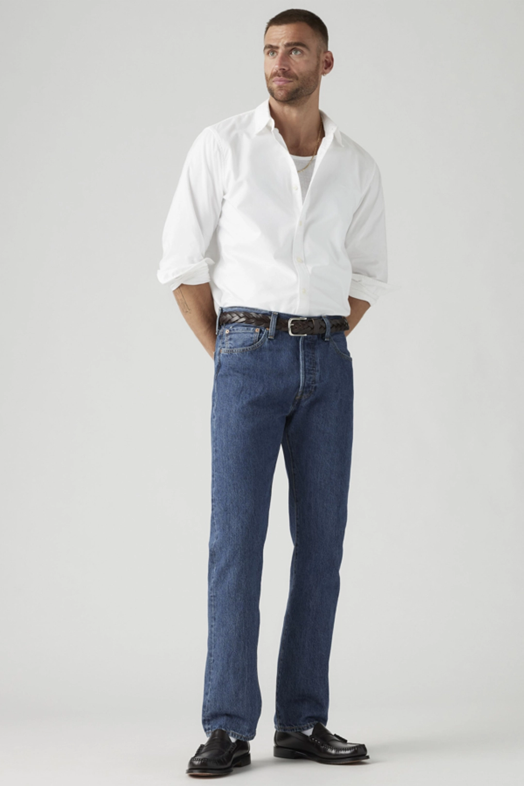 Jean Levi's 501 Original - Homme - Bleu / One Wash - 42X34