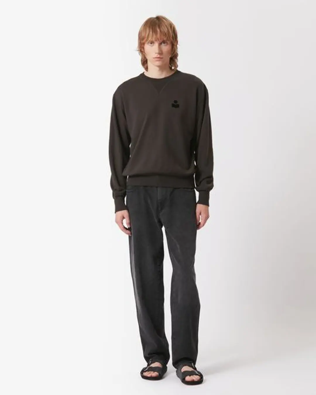 Sweatshirt Logo Mike - Homme - Écru - Taille XL - 4