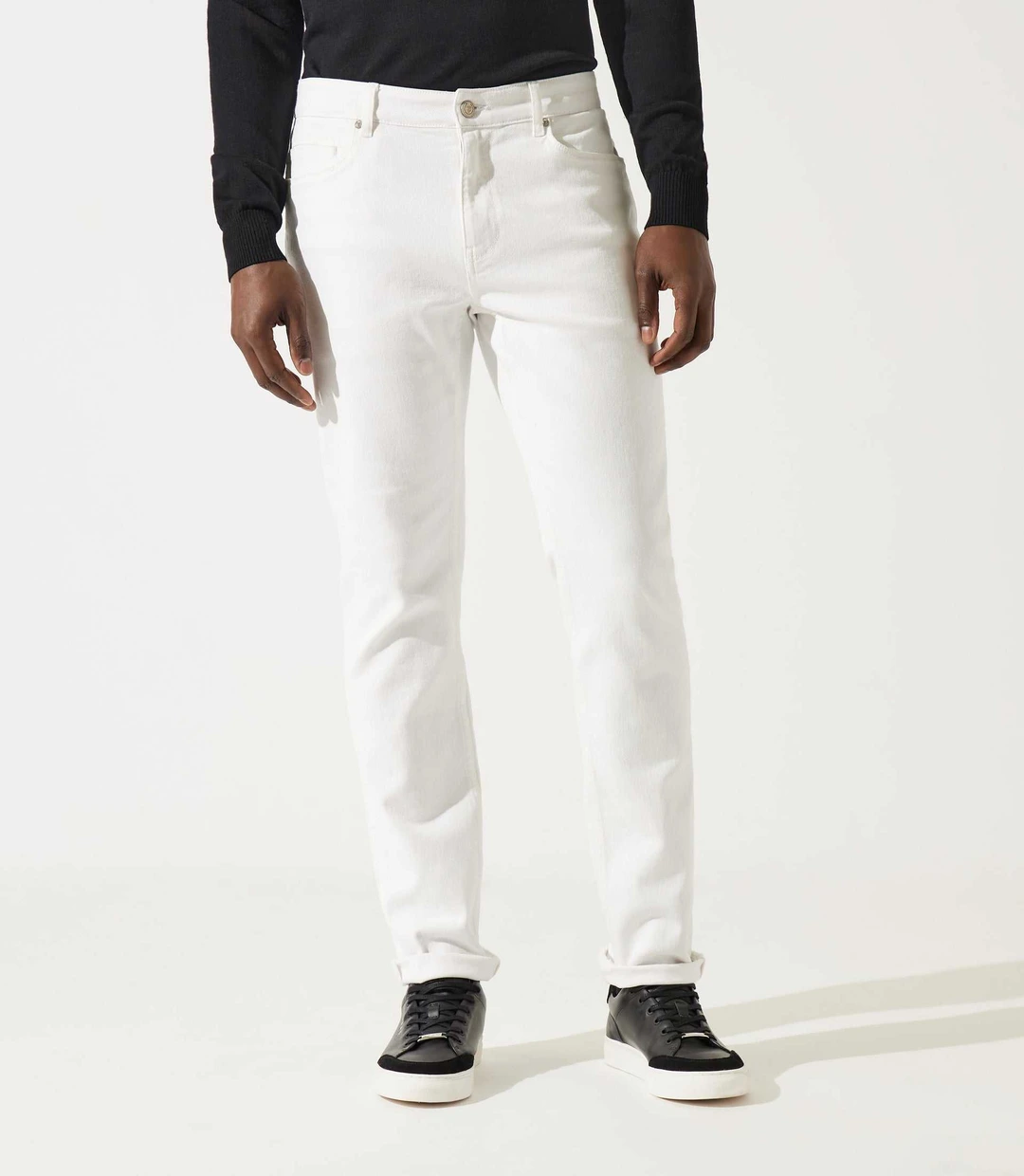 IZAC - Jean straight blanc ETIC