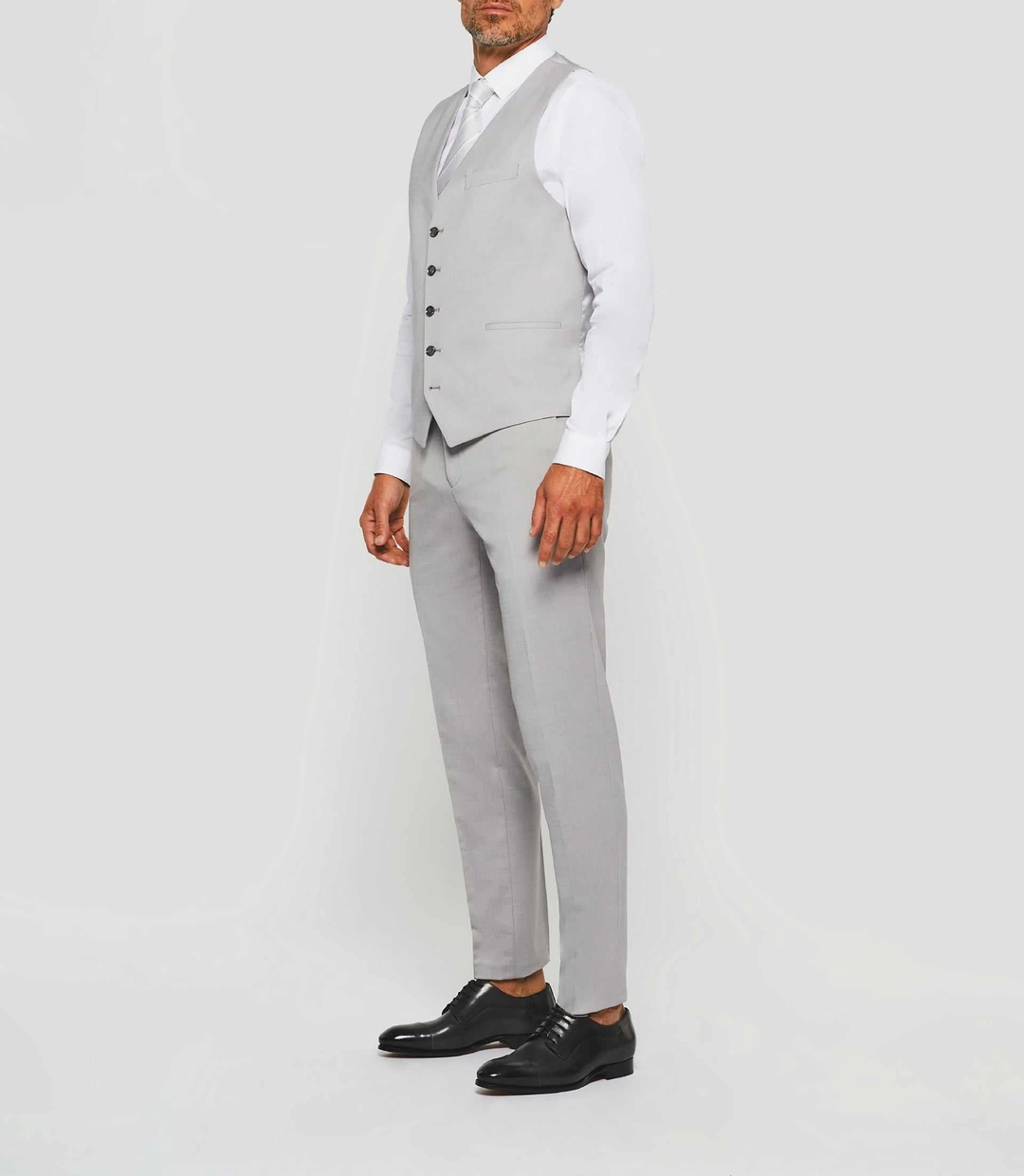 IZAC - Gilet de costume gris ''Jfaki''