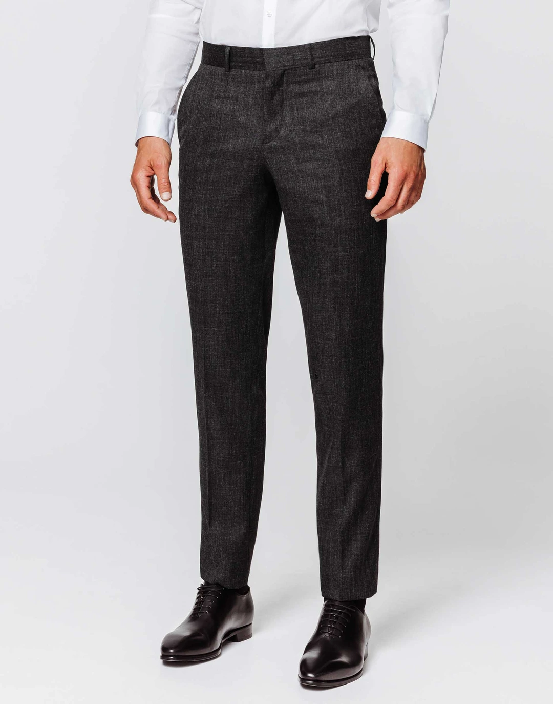 IZAC - Pantalon anthracite mouliné