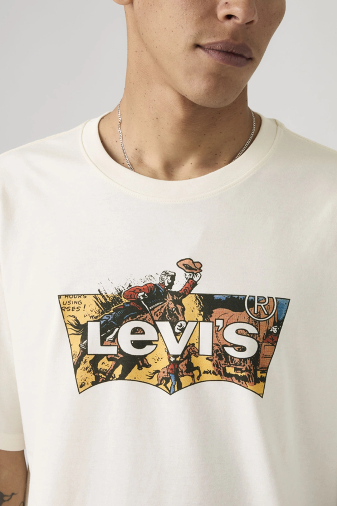 Levi's T Shirt Graphique Relaxed - Homme - Noir / Jet Black - 2XL - 2