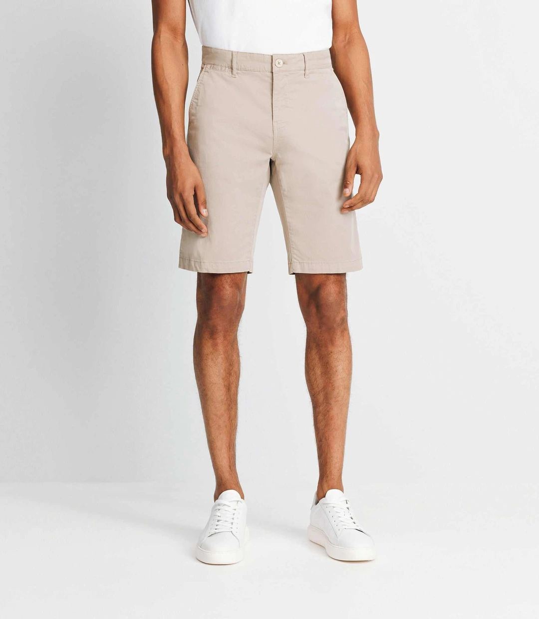 IZAC - Bermuda stretch beige