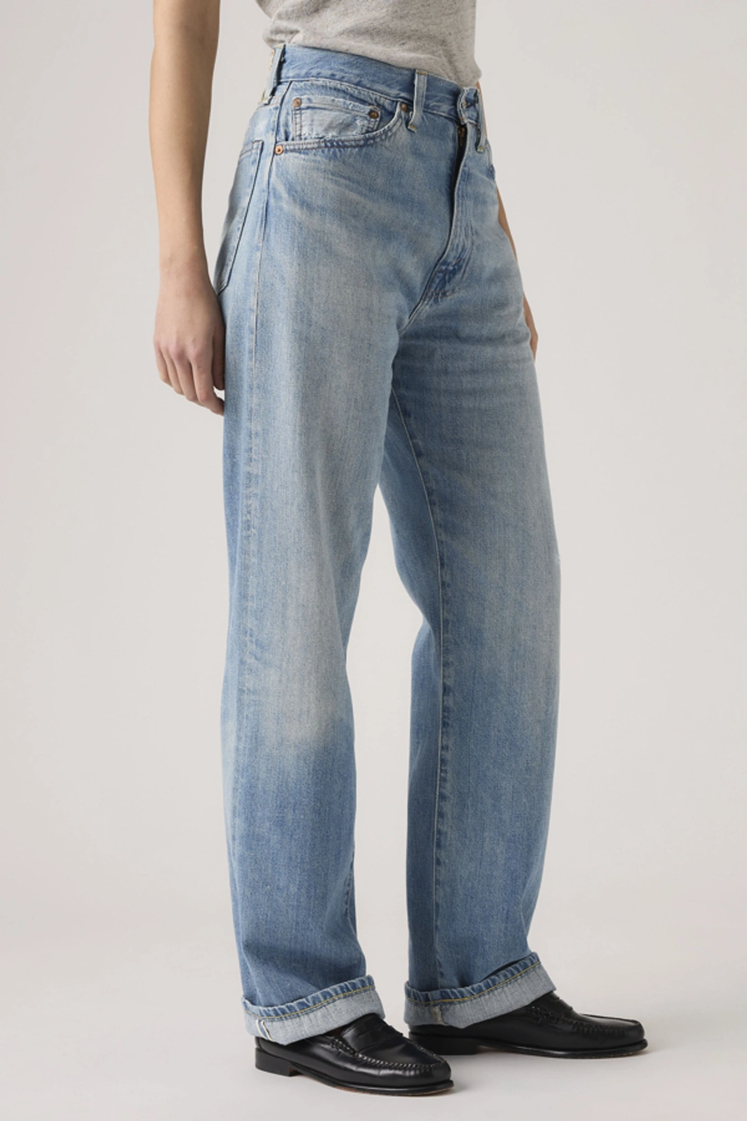 Levi's Vintage Clothing Jean 701 1950 - Femme - Bleu / Rock Island - 31X30 - 2