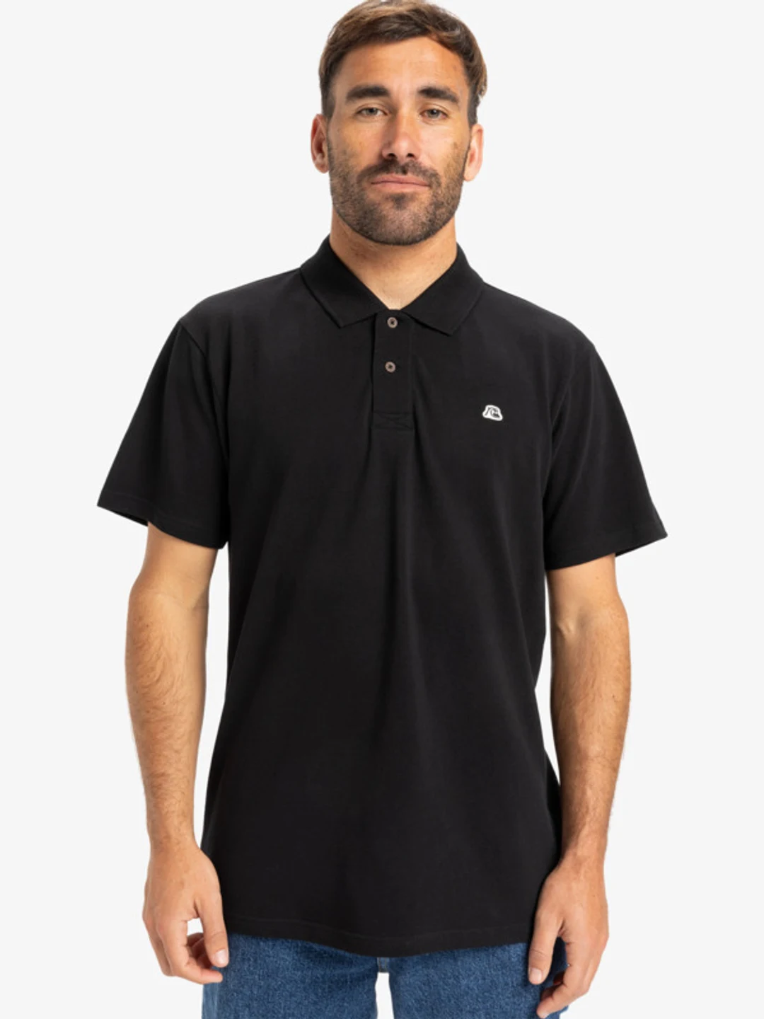 DNA - Polo pour Homme Noir