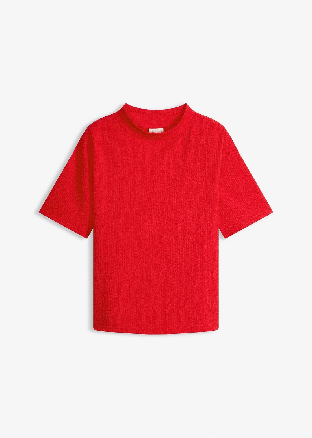 T-shirt en crêpe texturé