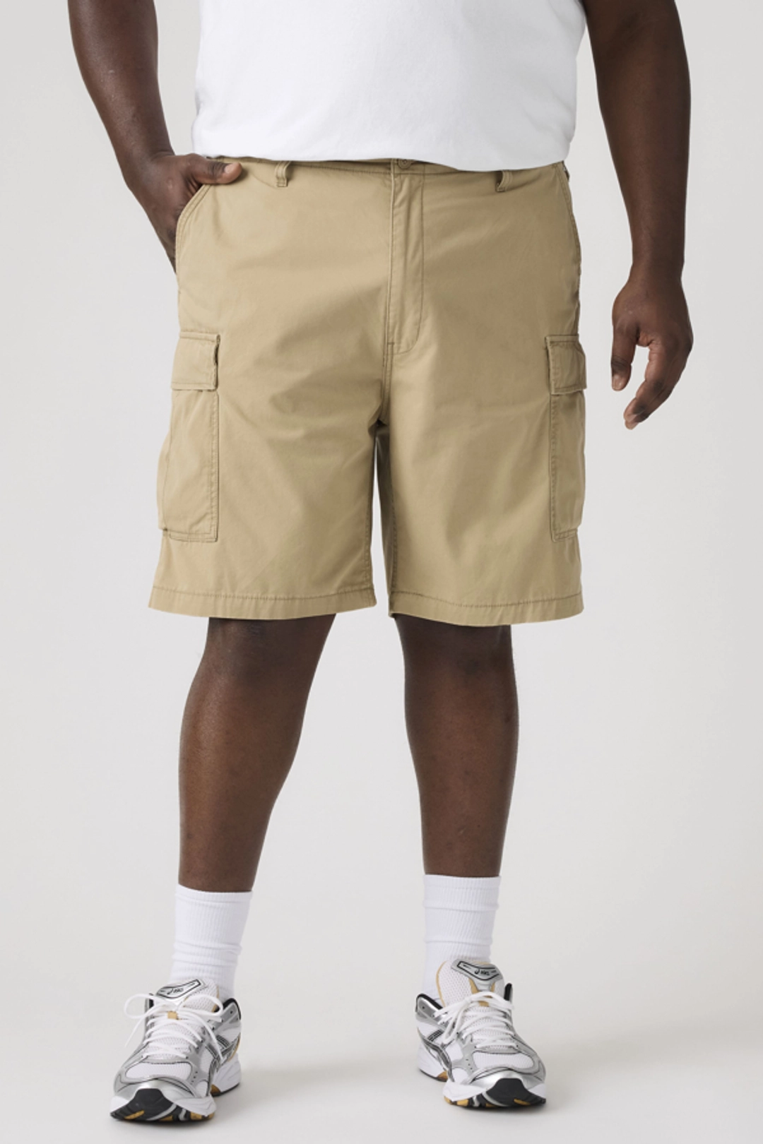 Levi's Carrier Cargo Shorts (Big & Tall) - Homme - Noir / Meteorite Lightweight - 50 - 2