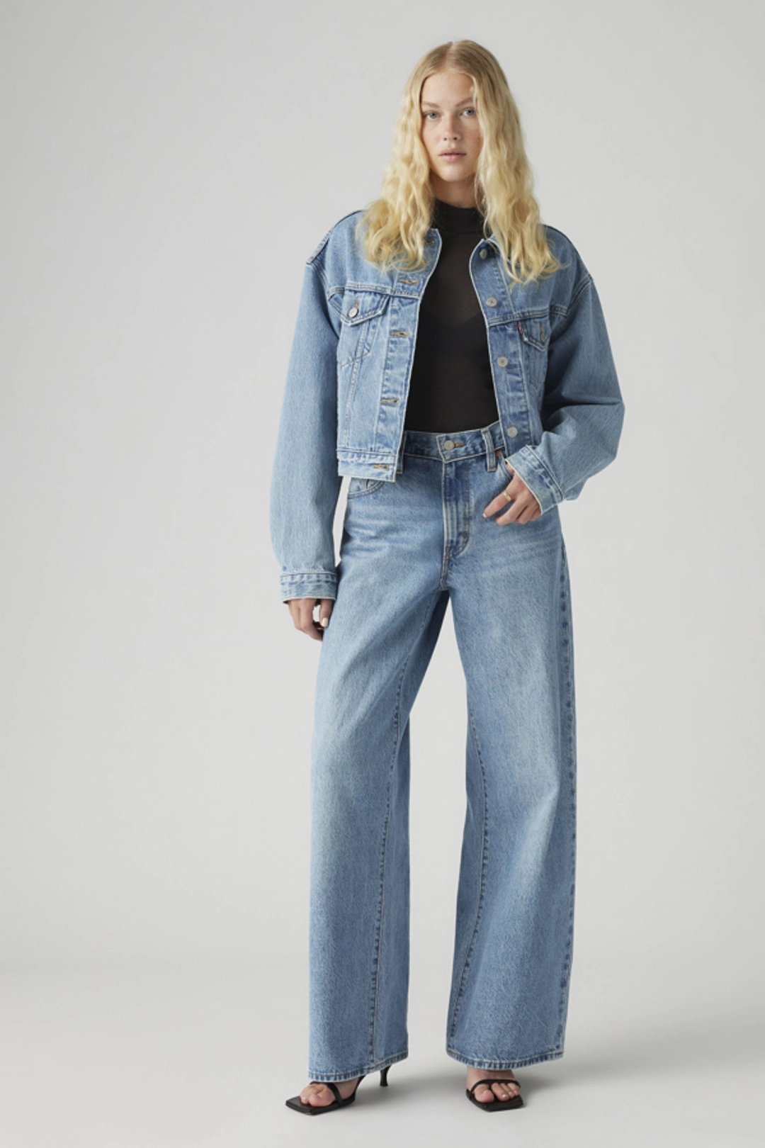Levi's Jean XL Straight - Femme - Bleu / Good Grades Tencel - 32X31