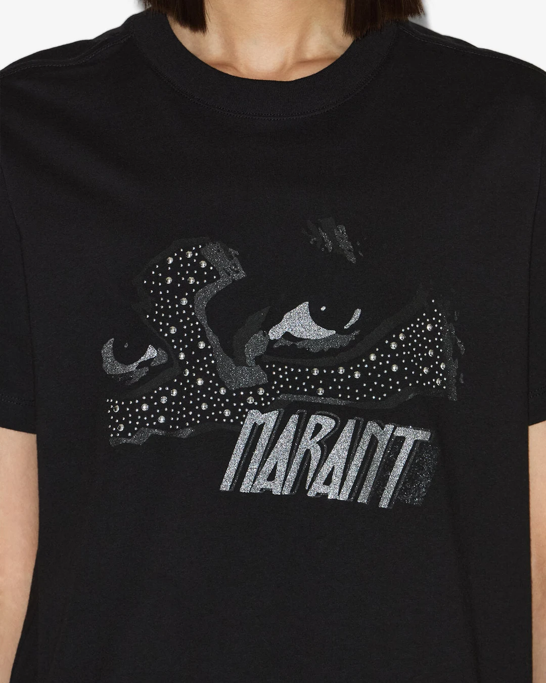 Tee Shirt Zoeline - Femme - Noir - Taille L - Marant Étoile - 2