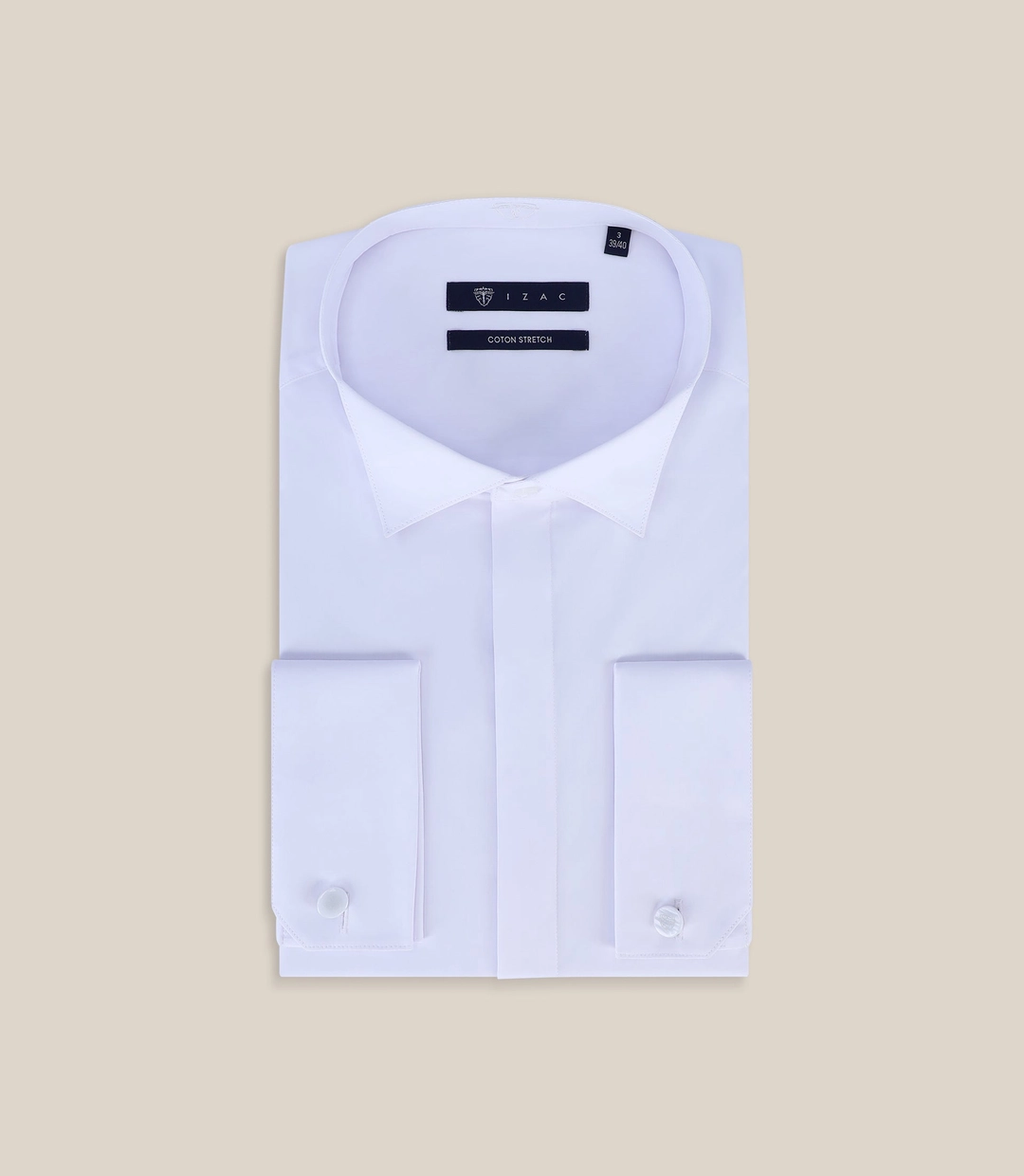 IZAC - Chemise ville cérémonie blanche