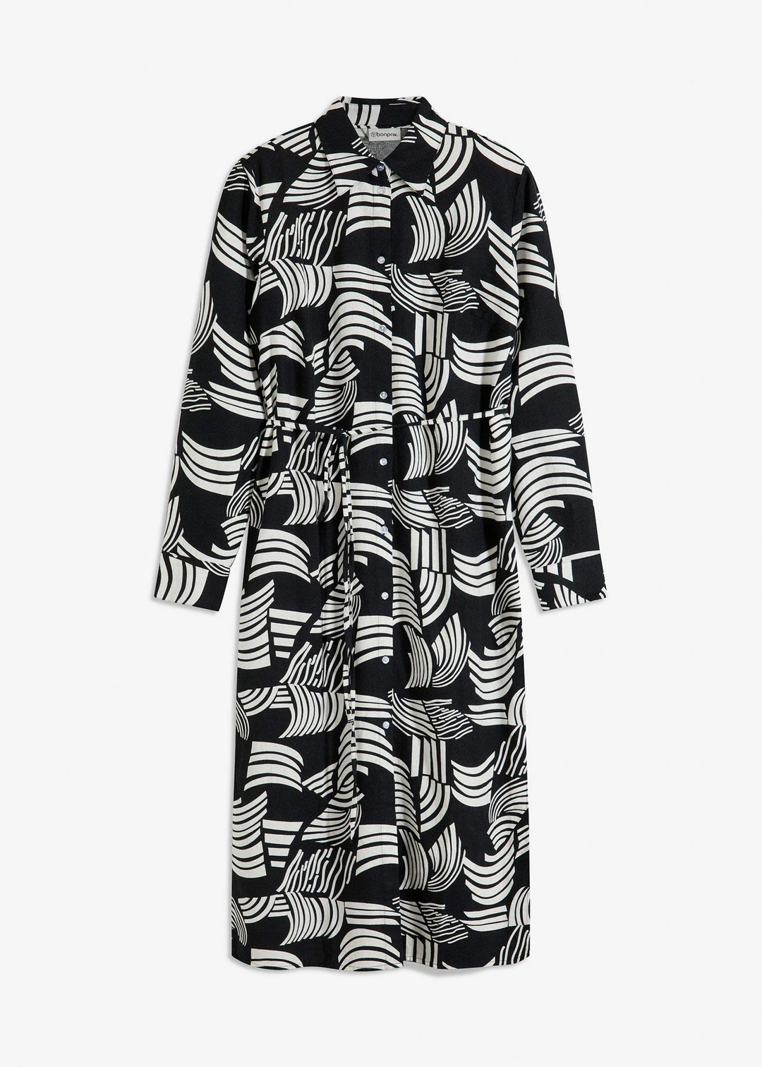 Robe-chemise légère en lin majoritaire