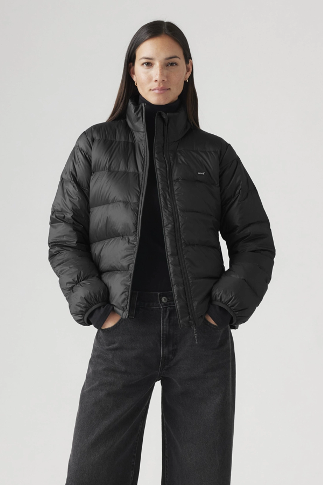 Levi's Doudoune Repliable Polly - Femme - Noir / Caviar - 2XS - 2