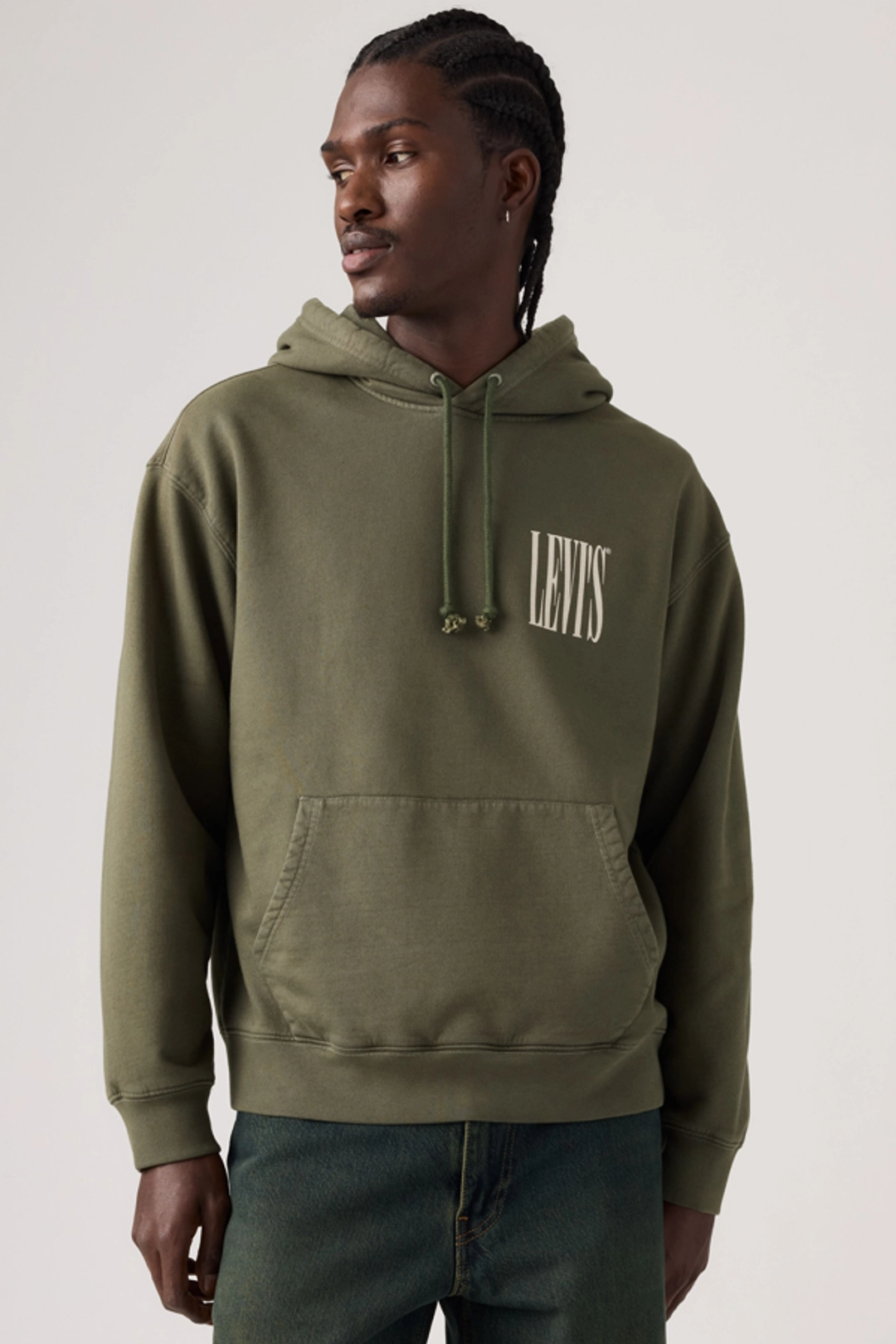 Levi's Sweat À Capuche Graphique Relaxed - Homme - Noir / Jet Black - S