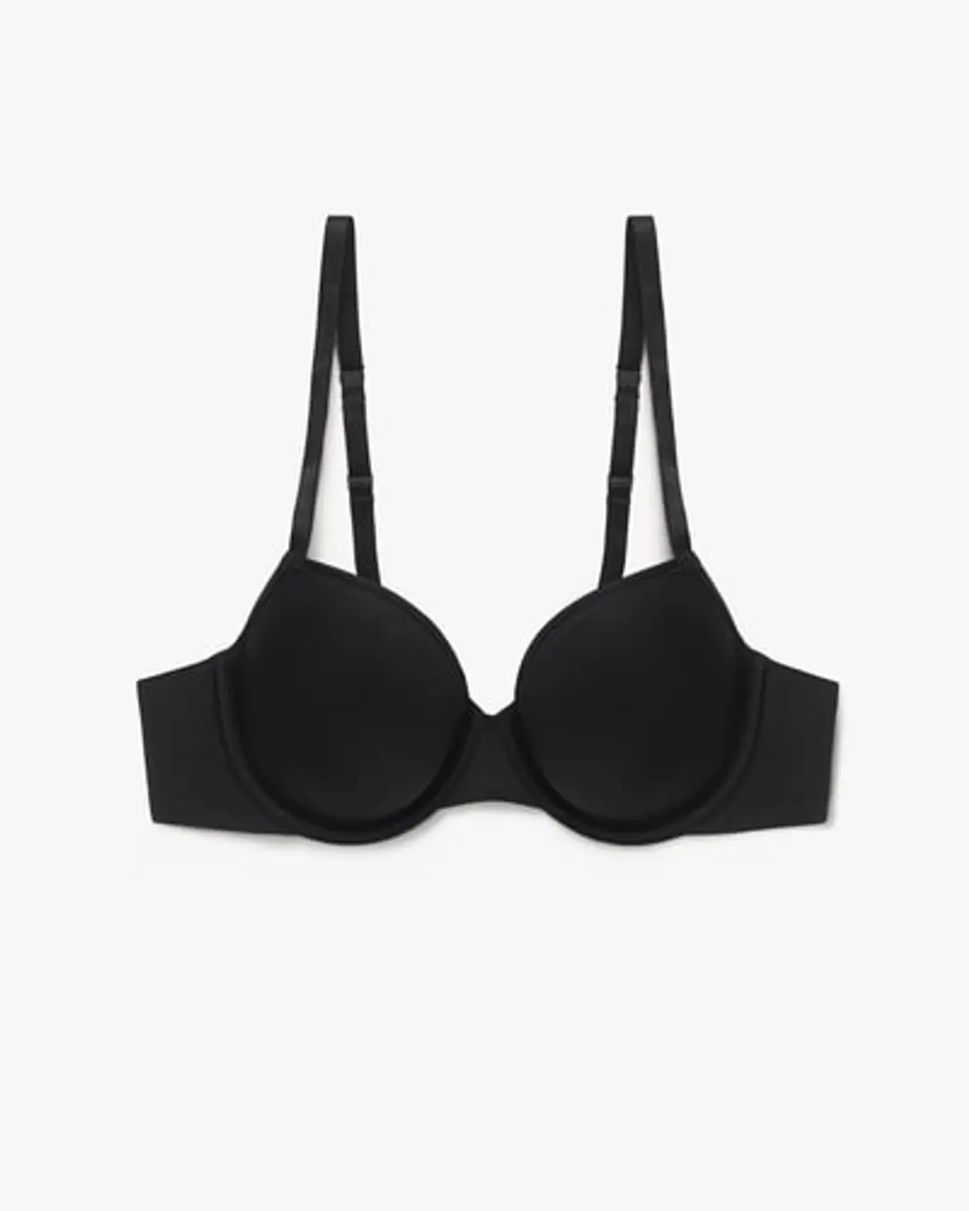 LILYSILK Soutien-gorge Soie Noir 90E Soutien Invisible Confortable Respirant Ajustable