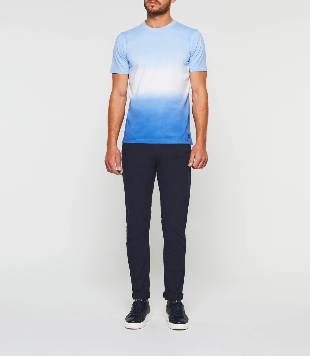 IZAC - T-shirt dégradé bleu ''Gavin''