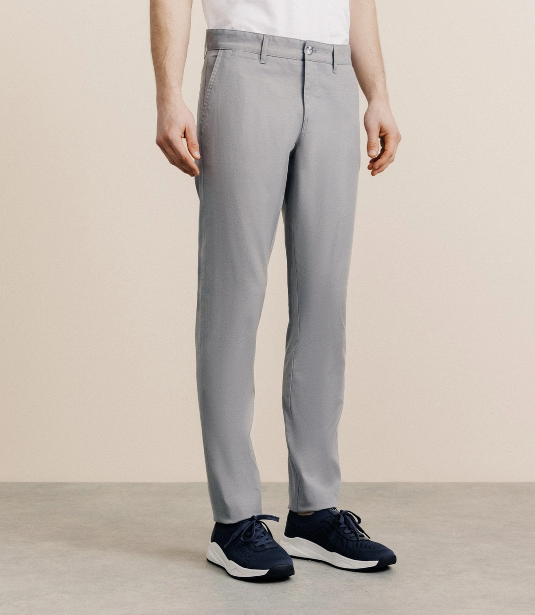 IZAC - Pantalon slim gris