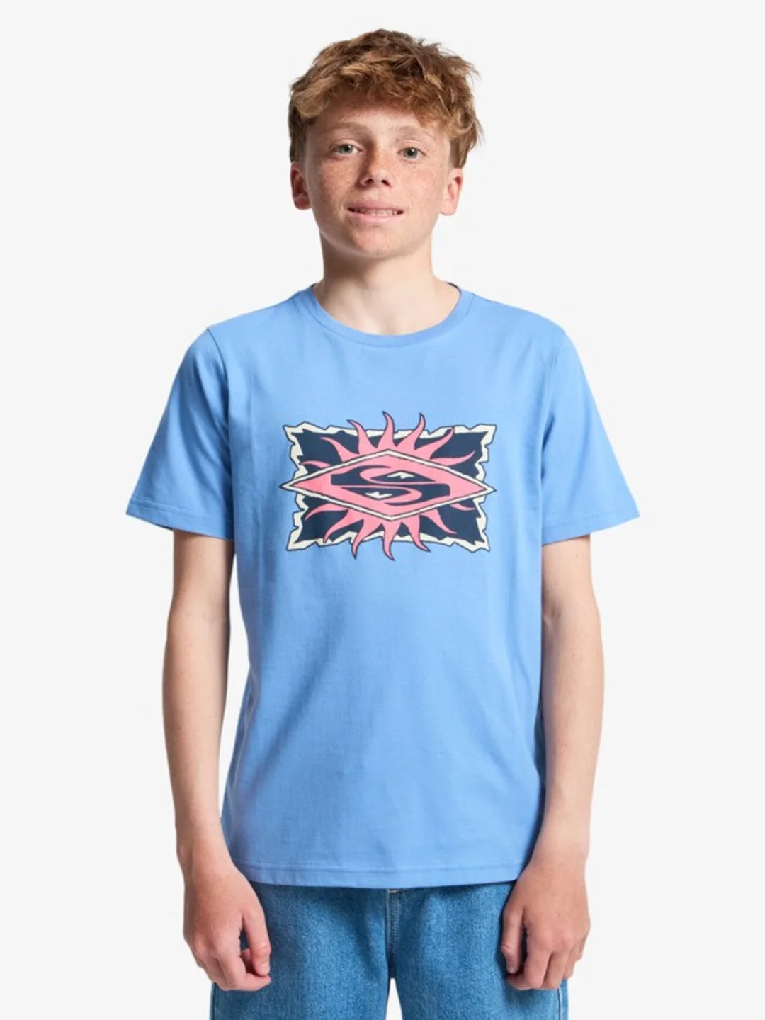 Starfish Stamp - T-Shirt à manches courtes pour Garçon 8-16 ans Violet