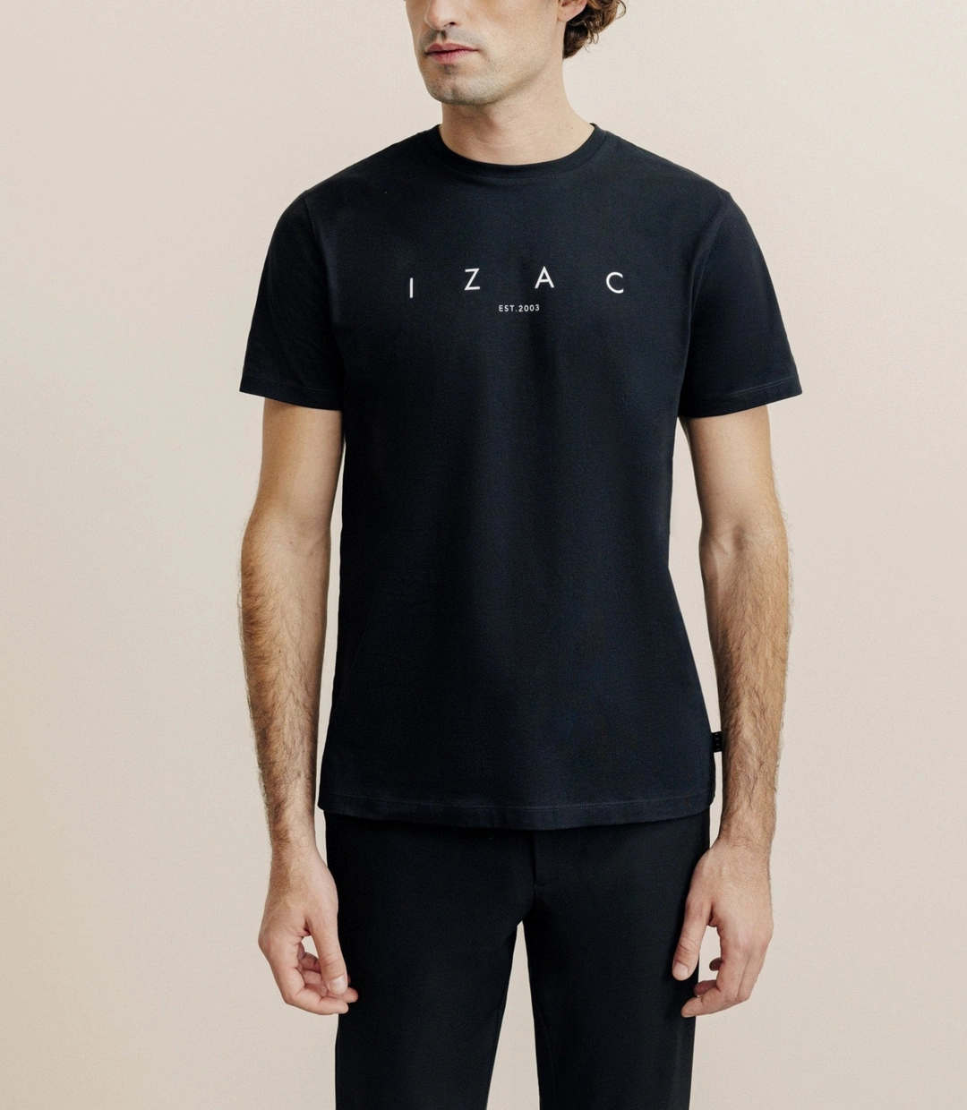 IZAC - T-shirt imprimé noir