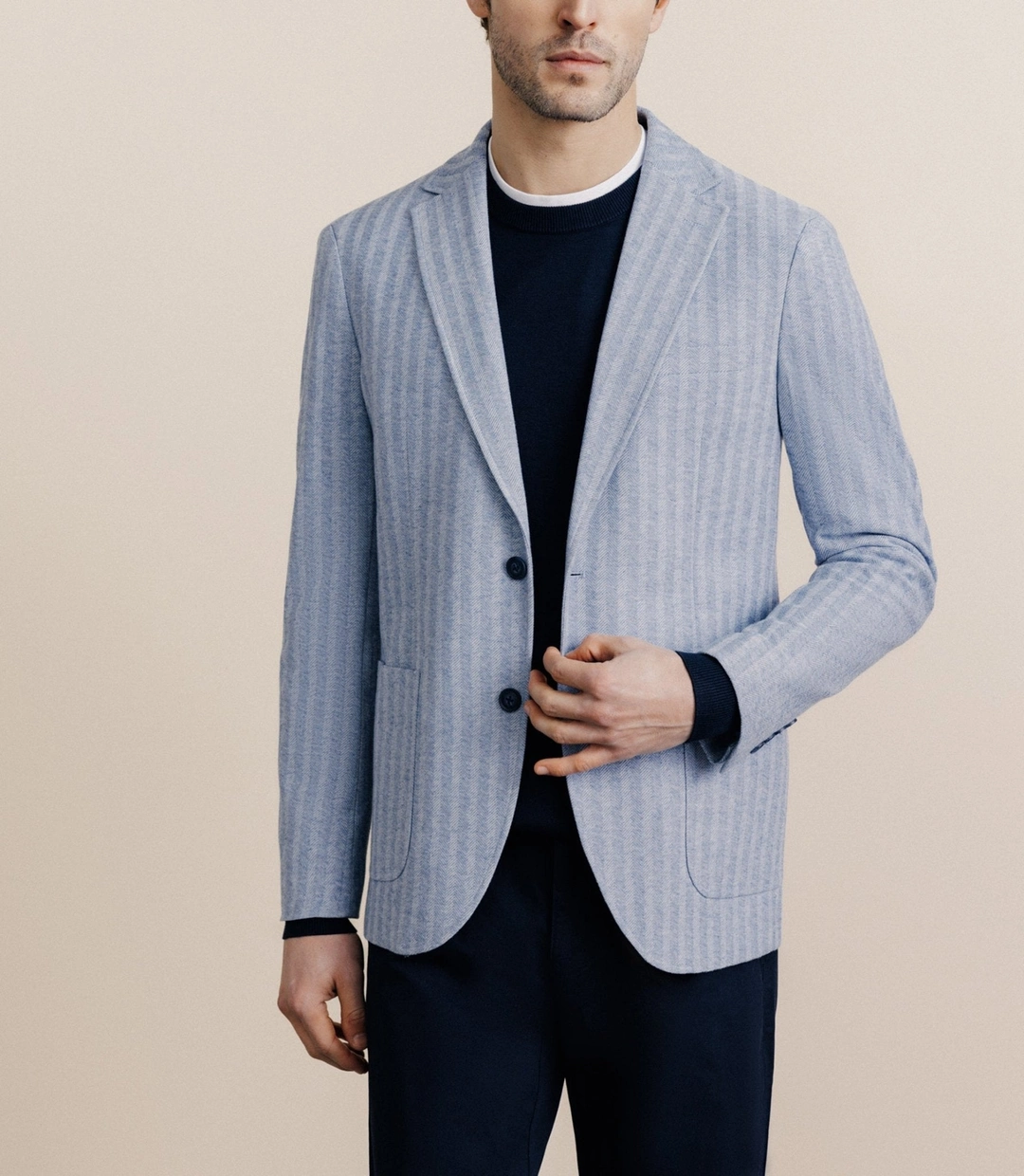 IZAC - Veste casual bleu ciel