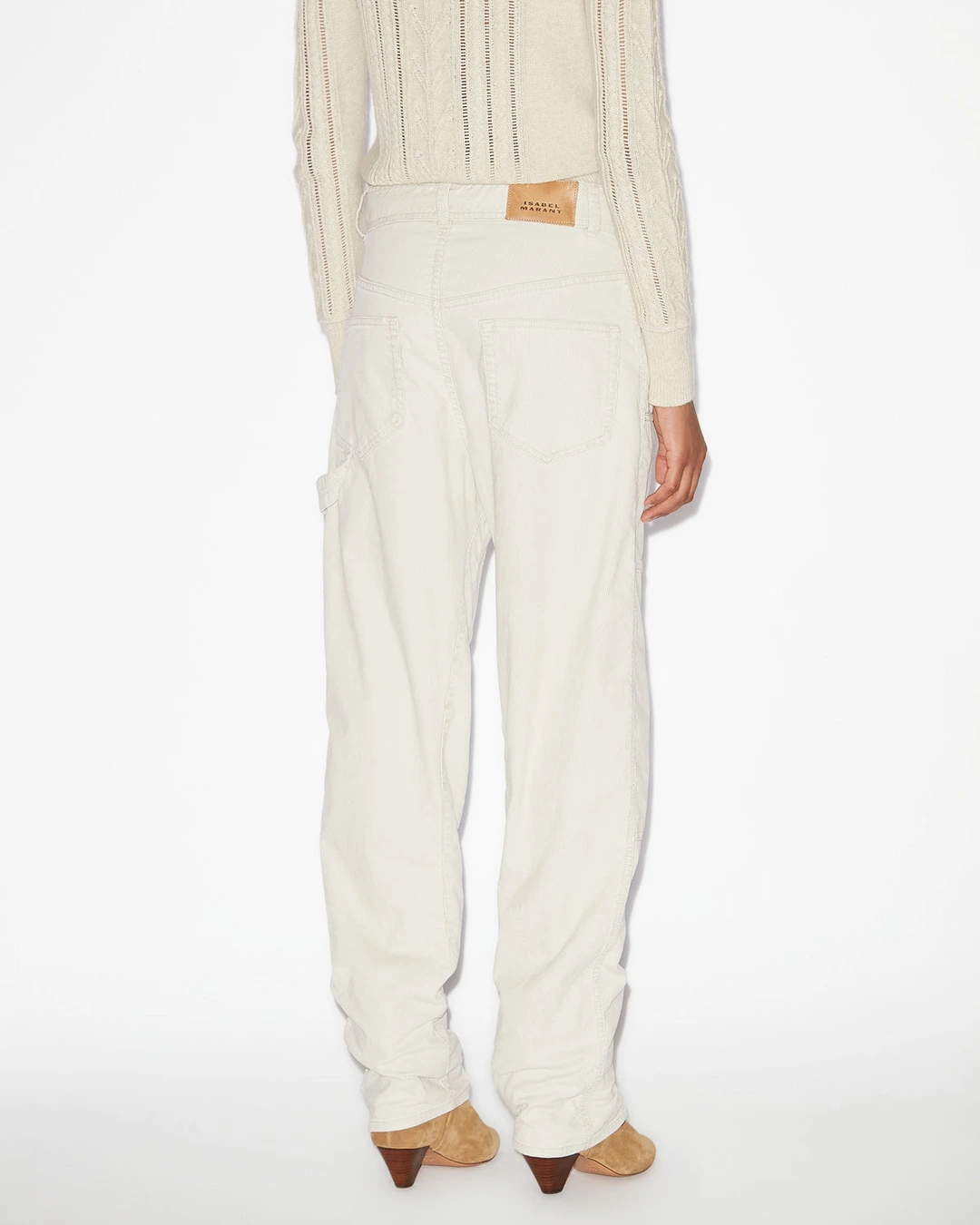 Pantalon Lois - Femme - Écru - Taille 42 - Marant Étoile - 3