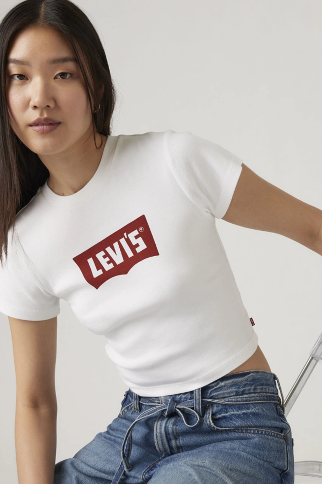 Levi's T Shirt Graphique Essential Sporty - Femme - Noir / Pirate Black - XS