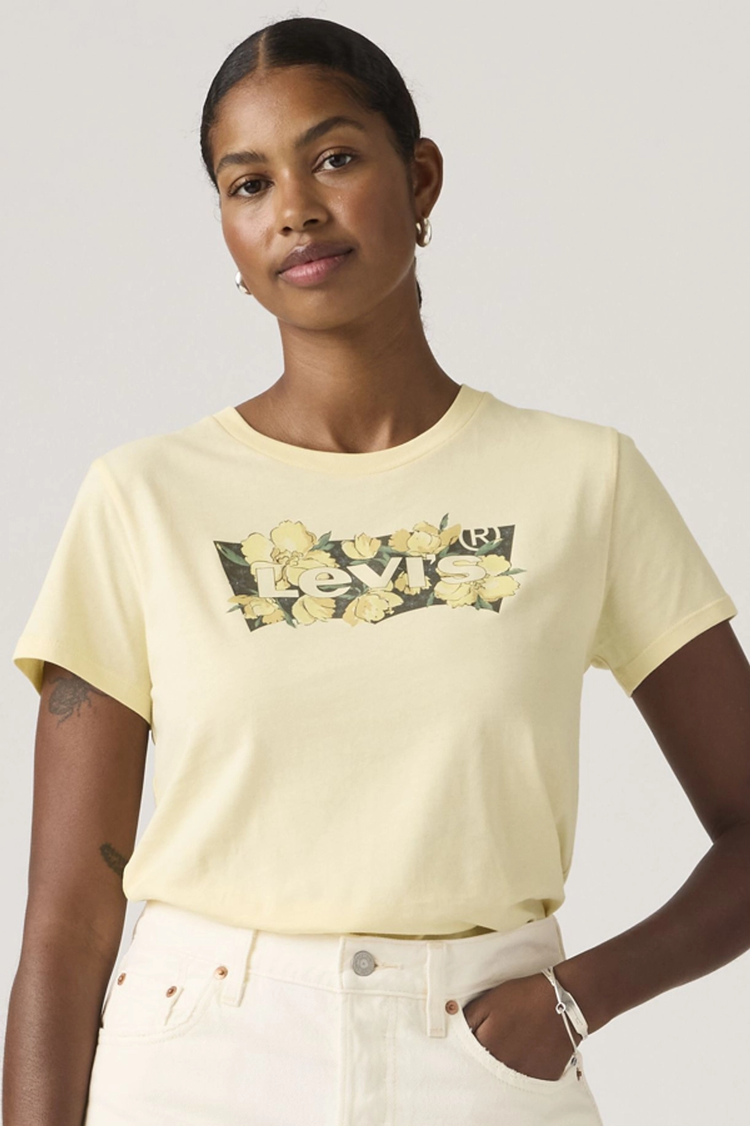 Levi's T Shirt Perfect - Femme - Rose / Crystal Pink - 2XS
