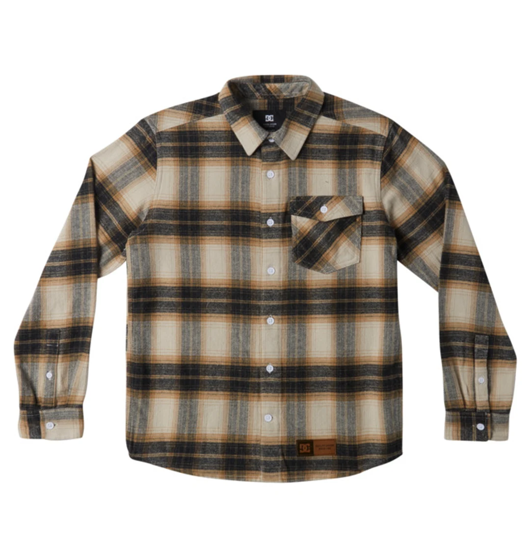 Marshal - Chemise en flanelle Marron Garçon 8-16