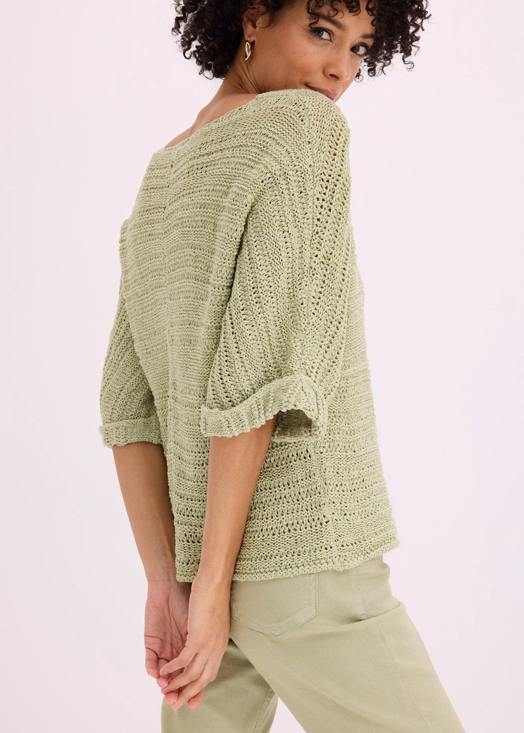 Pull en maille ajourée - 3