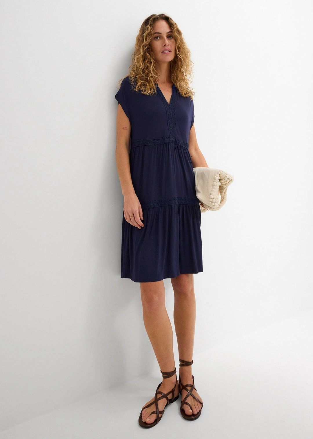 Robe-tunique douce en viscose extensible - 2