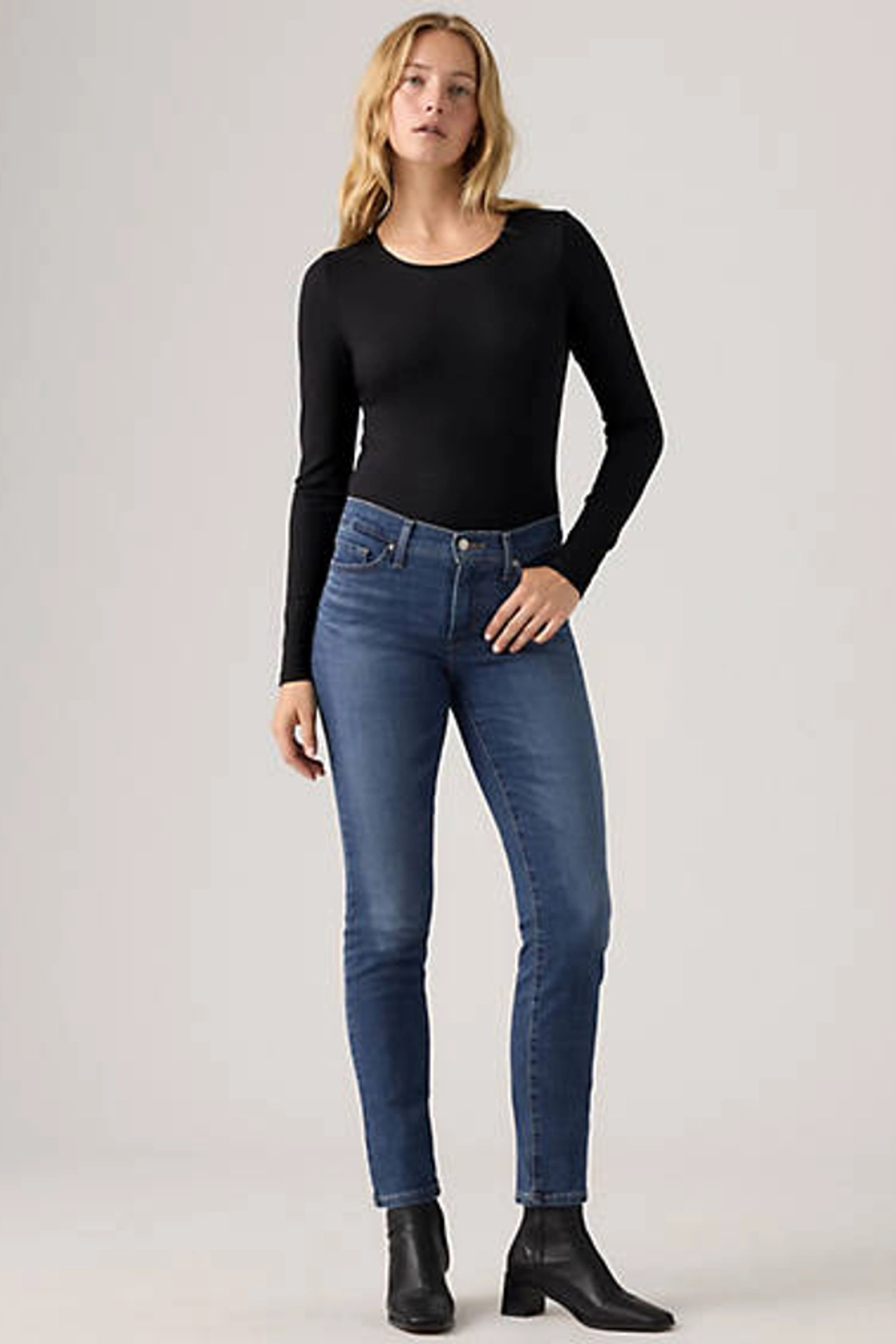 Levi's Jean Slim Shapping 312 - Femme - Bleu / Darkest Sky - 33X32