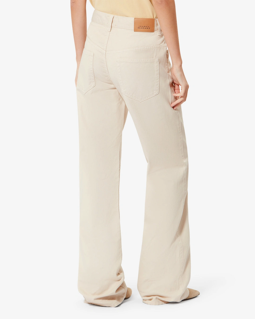 Pantalon Belvira - Femme - Écru - Taille 42 - 3