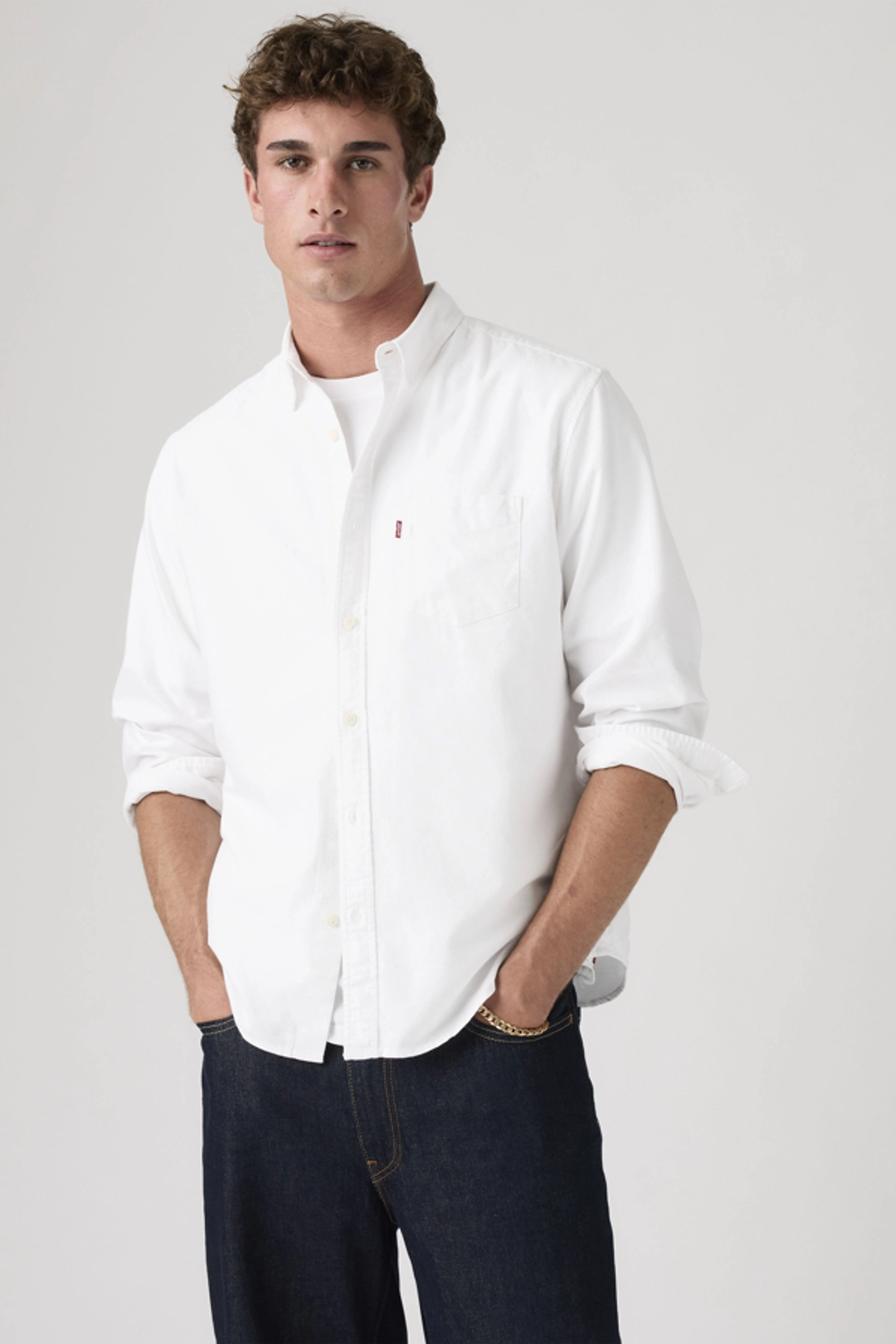 Levi's Chemise À Poche Classic Standard - Homme - Bleu / Navy Blazer - S