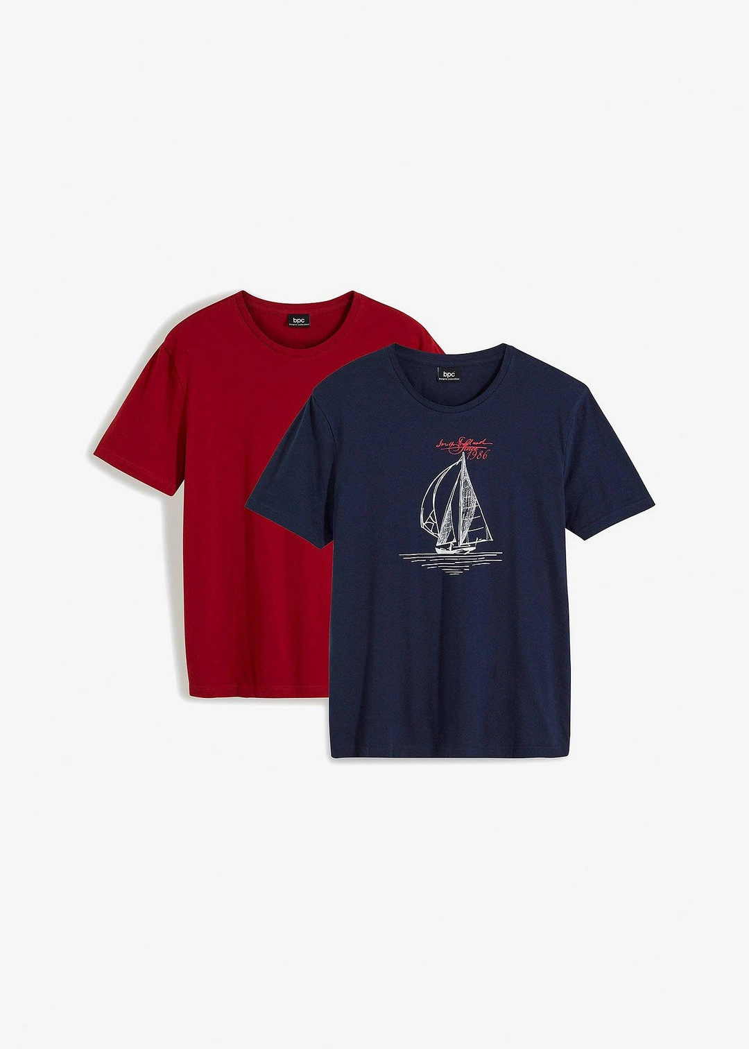 Lot de 2 T-shirts 100% coton